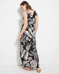 FLY BY NIGHT G BLK PARCH - Goddess Maxi Bra Dress | Soma
