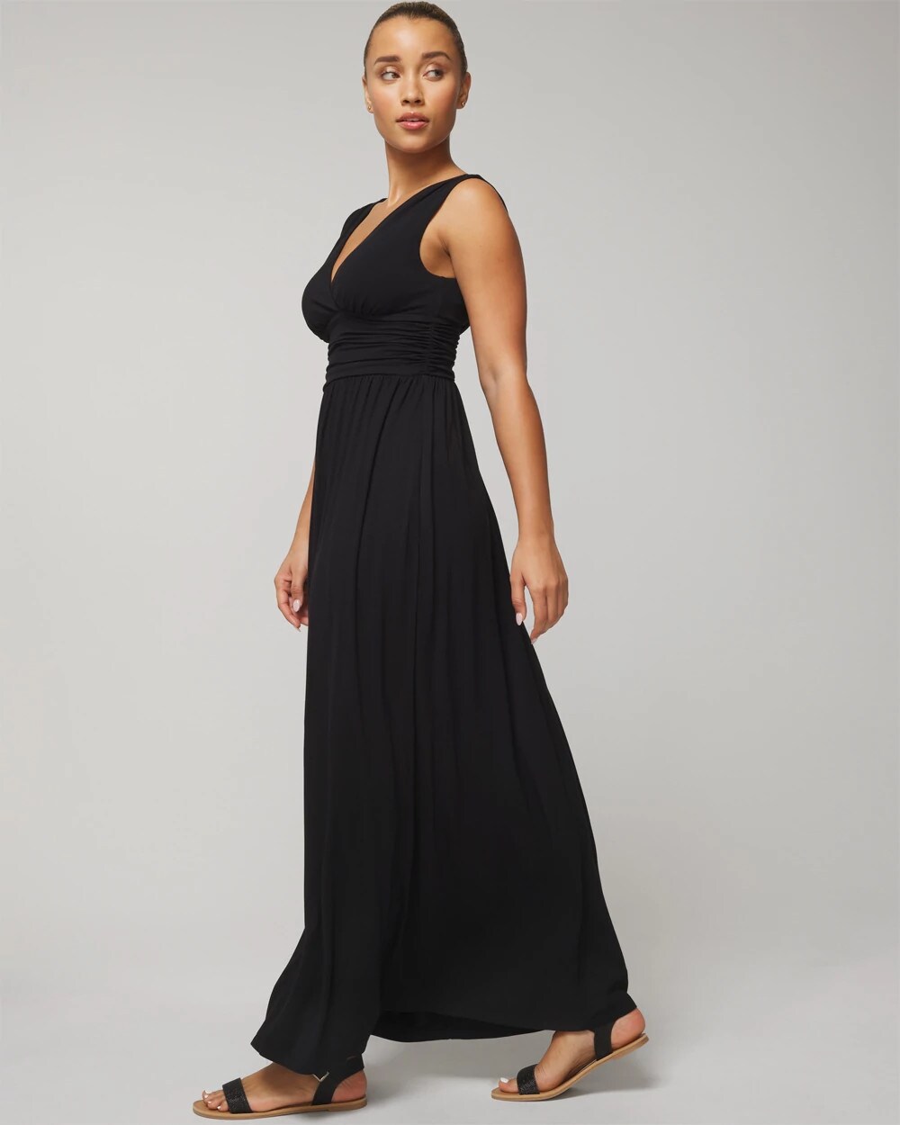 BLACK - Goddess Maxi Bra Dress | Soma
