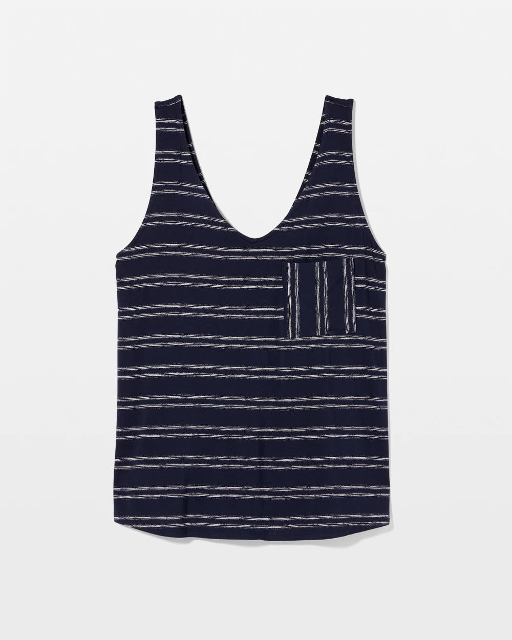 BOHO STRIPE NAVY - V-Neck Pajama Tank | Soma