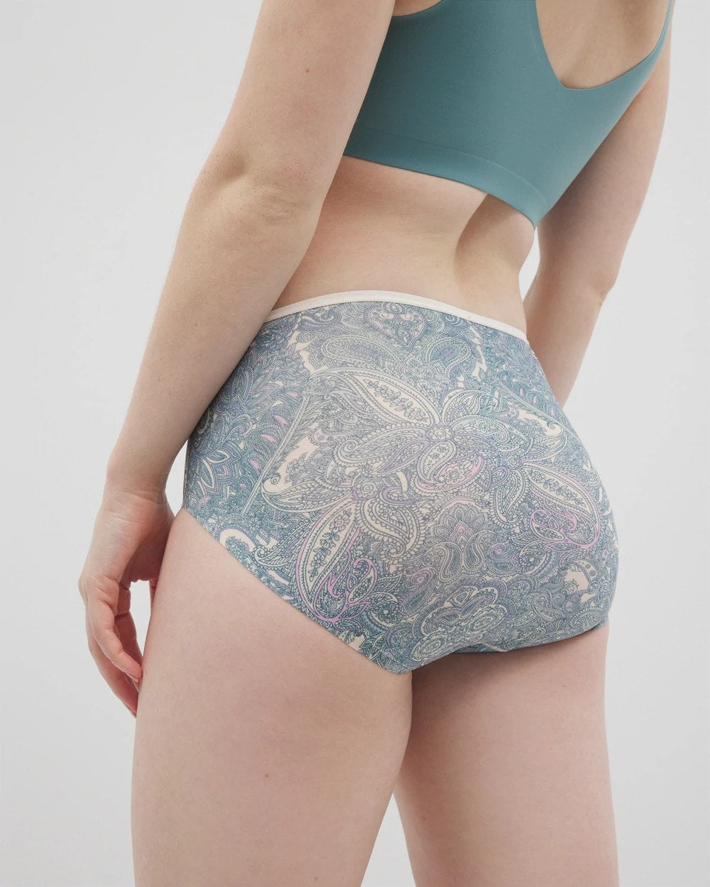 GLOBAL PAISLEY M CHAMP - Modern Brief Panty | Soma