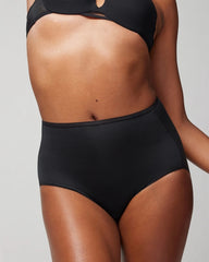 BLACK - High-Waist Brief Panty | Soma