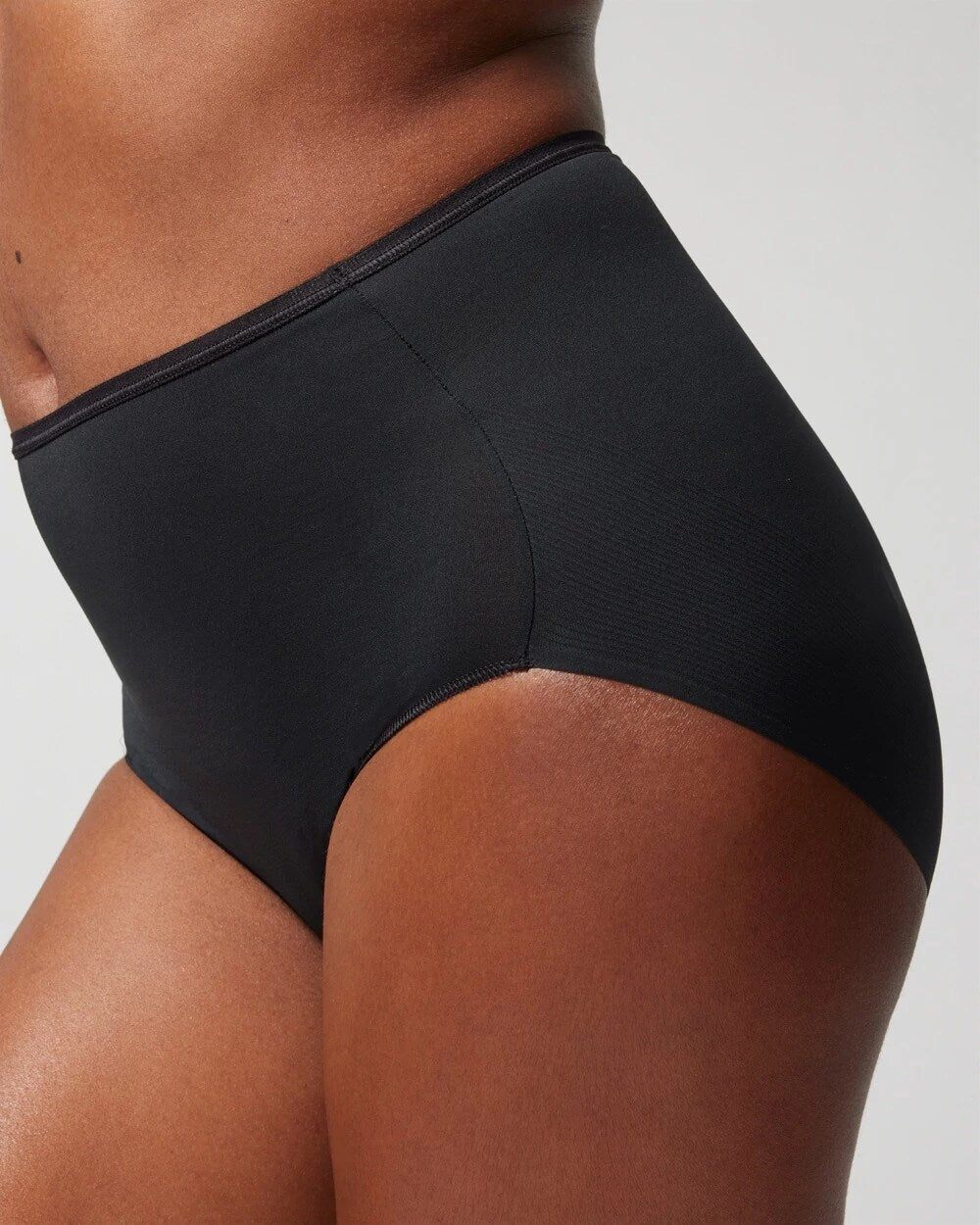 BLACK - High-Waist Brief Panty | Soma