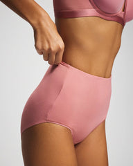 ANTIQUE PINK - High-Waist Brief Panty | Soma
