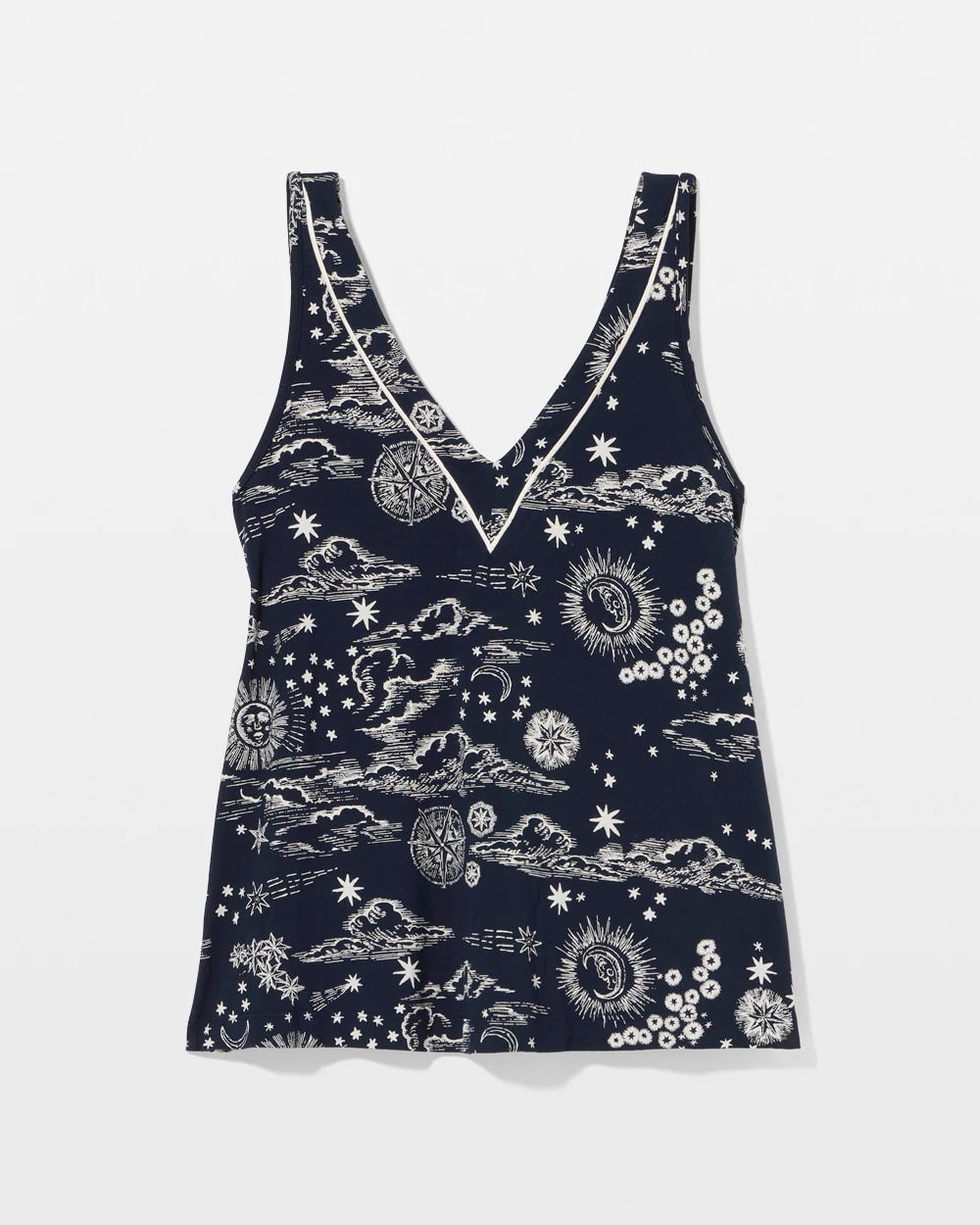 COSMIC BALLET NAVY - Printed Tank | Soma