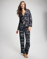 COSMIC BALLET NAVY - Printed Pajama Pant | Soma