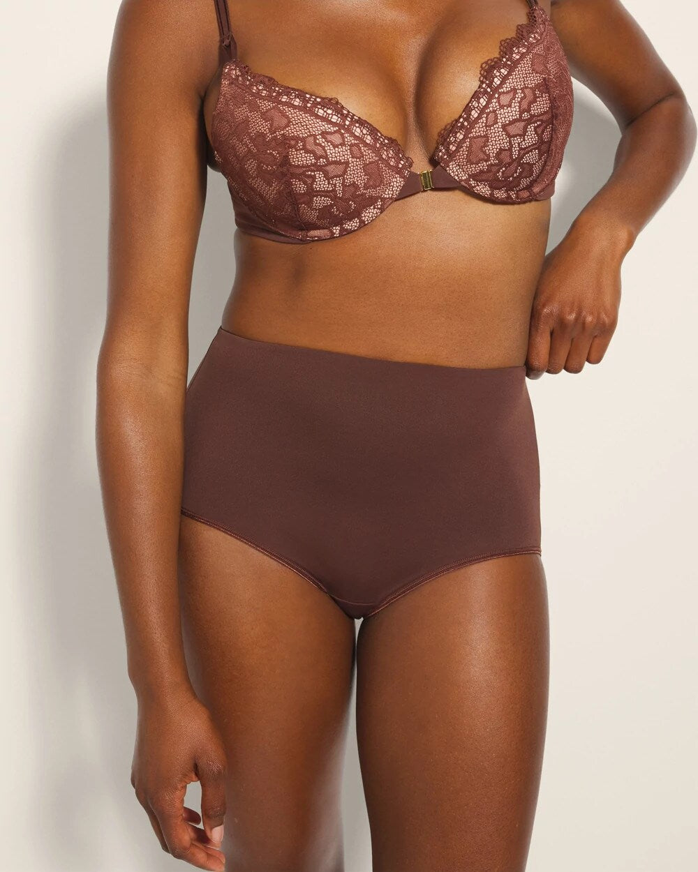 MOCHA - High-Waist Cheeky Panty | Soma