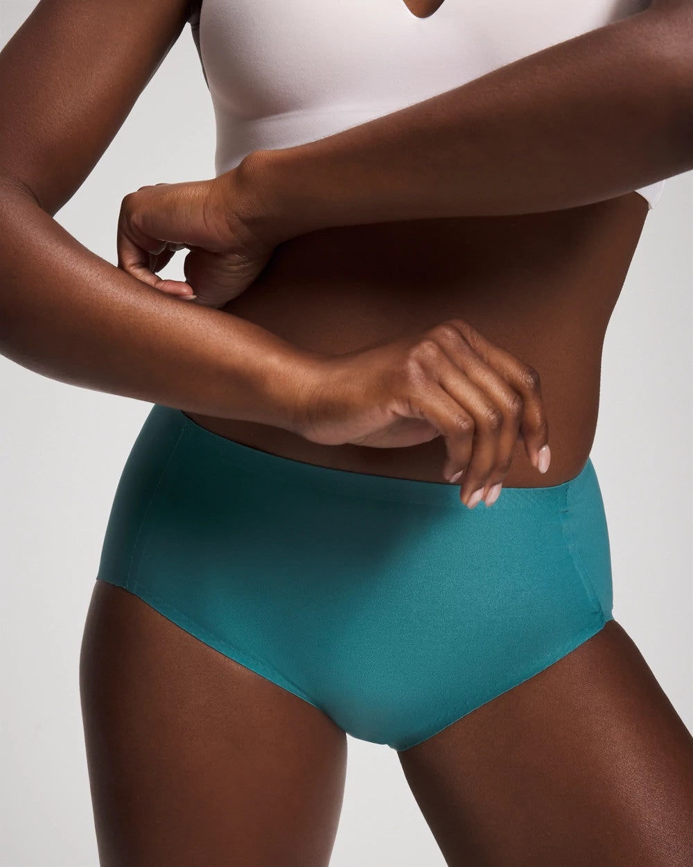 CERULEAN TEAL - Soft Stretch Modern Brief Panty | Soma