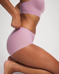 LILAC WINE - Enbliss Soft Stretch Modern Brief Panty | Soma