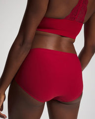 PAINT THE TOWN RED - Soft Stretch Modern Brief Panty | Soma