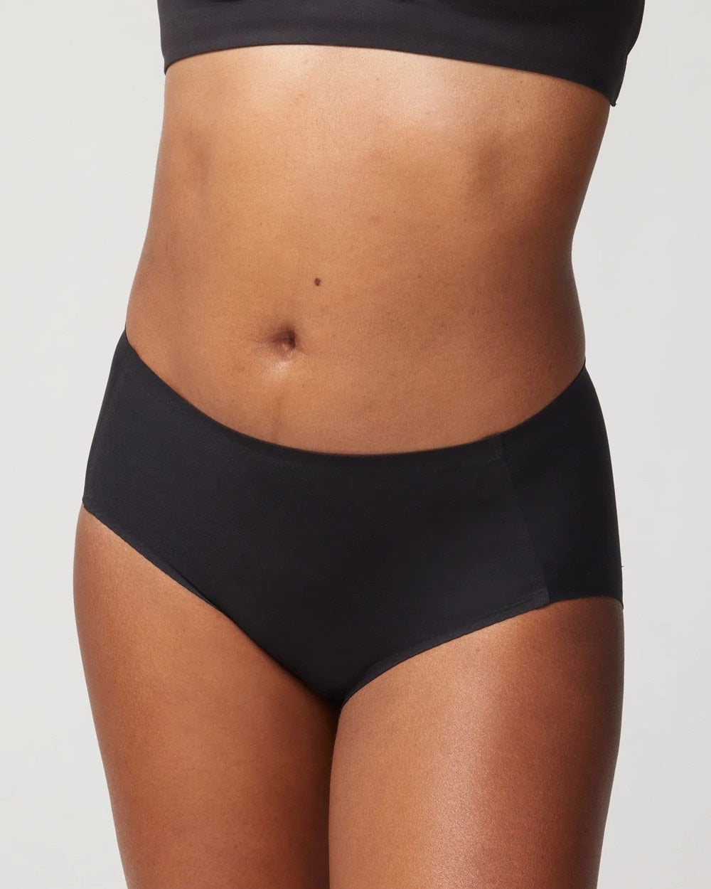 BLACK - Soft Stretch Modern Brief Panty | Soma
