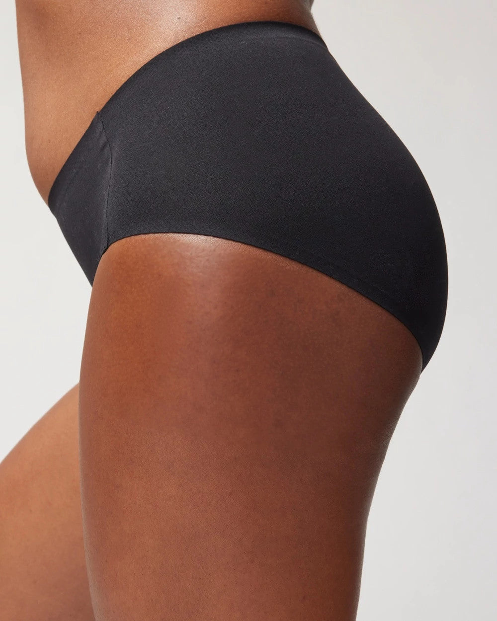 BLACK - Soft Stretch Modern Brief Panty | Soma