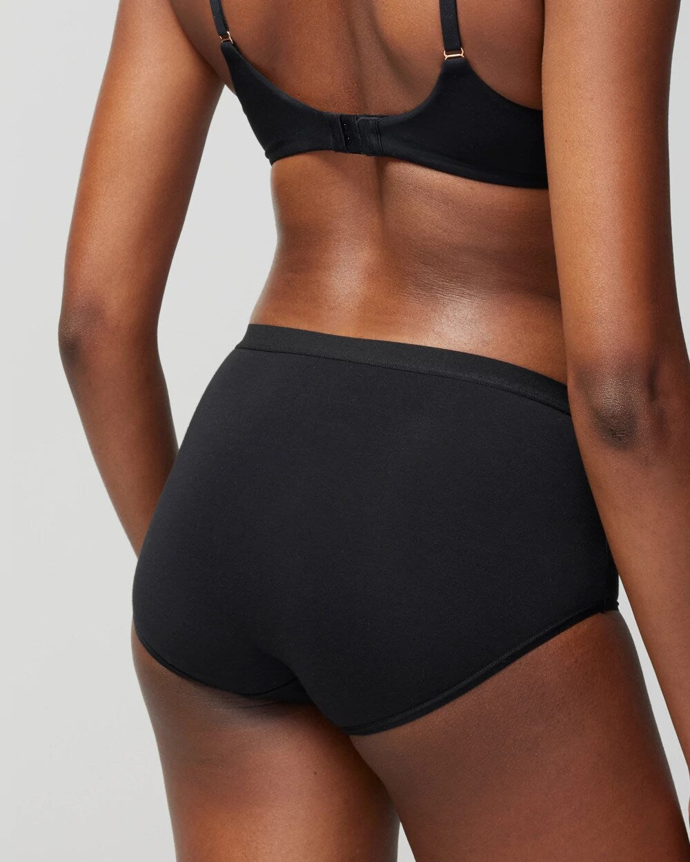 BLACK - Cotton Modern Brief Panty | Soma