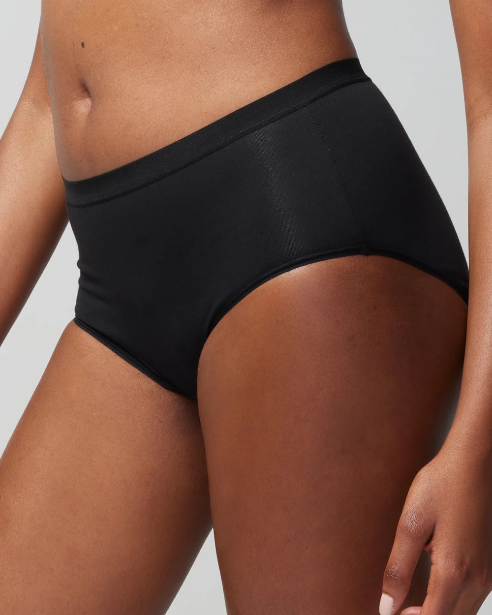 BLACK - Cotton Modern Brief Panty | Soma