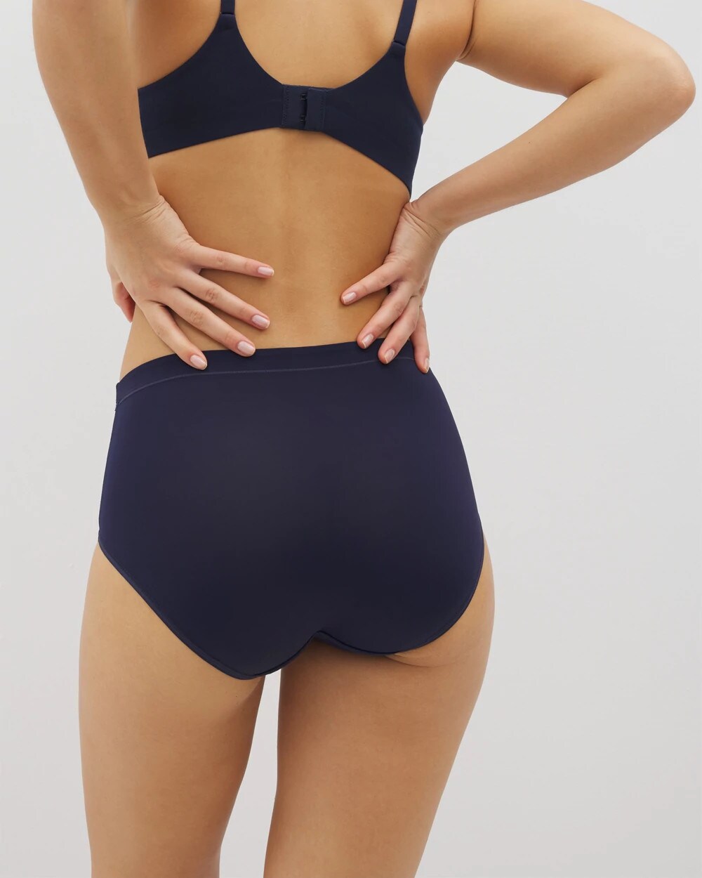 NIGHTFALL NAVY - Modern Brief Panty | Soma