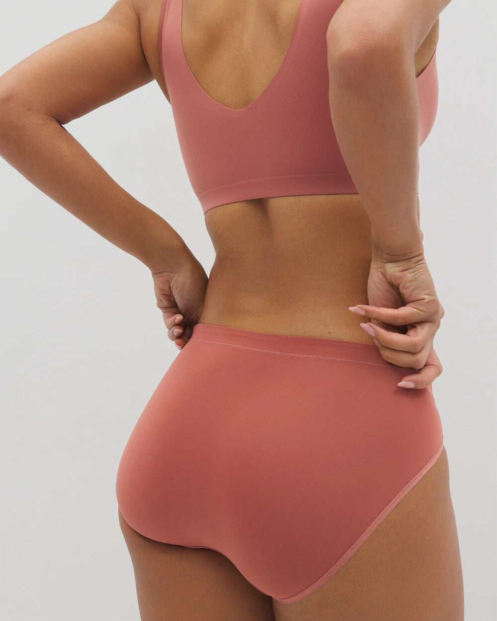 CLAY ROSE - High-Leg Brief Panty | Soma