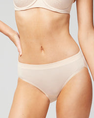 PALE SAND - High-Leg Brief Panty | Soma