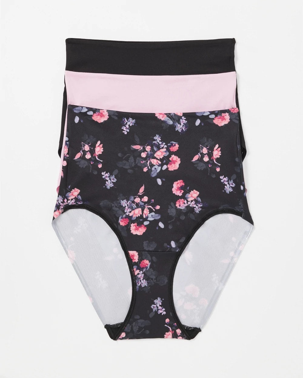 AMETHYST BLUSH MULTIPACK - Tummy High-Waist Brief Panty 3 Pack | Soma