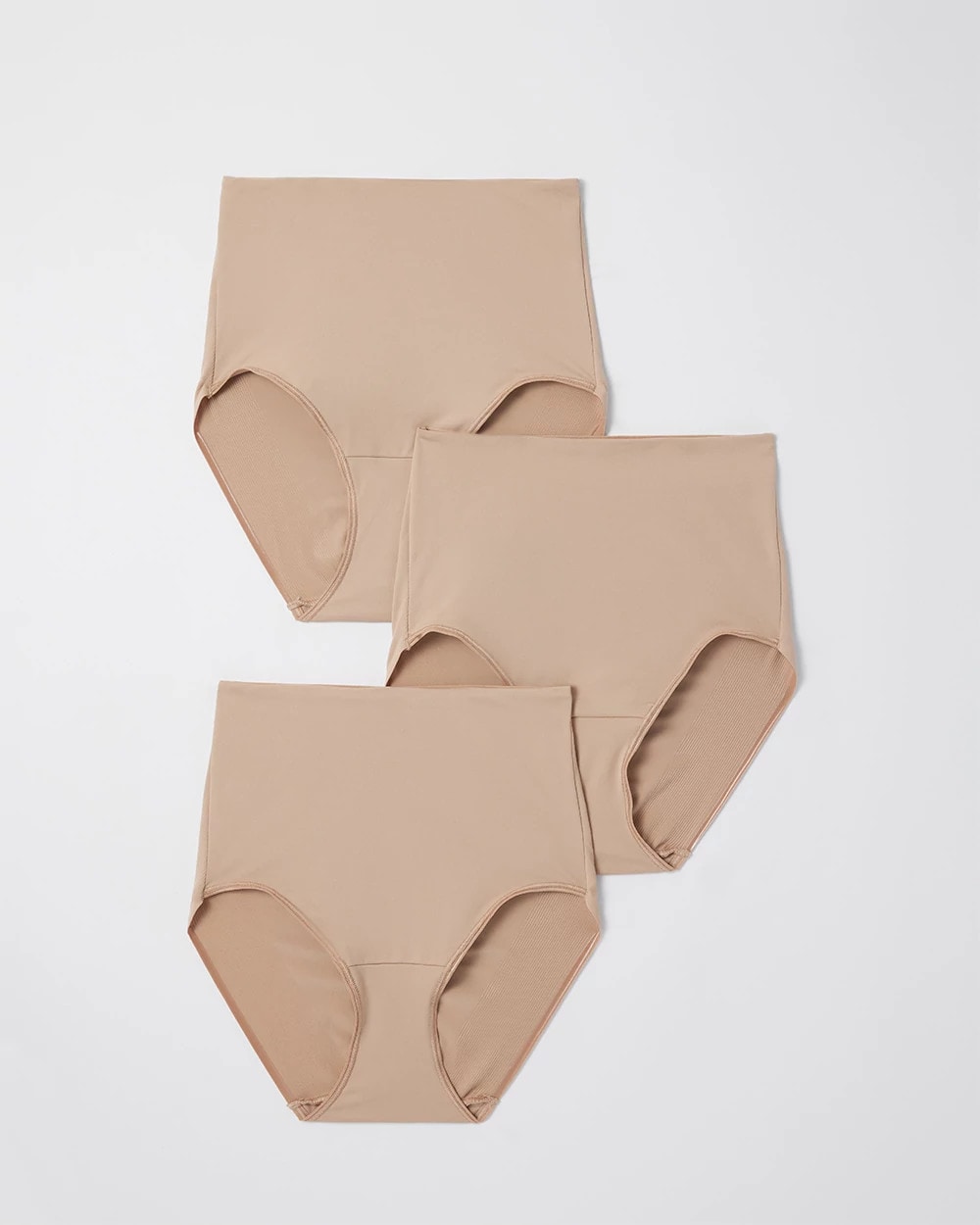 WARM AMBER MULTIPACK - Tummy High-Waist Brief Panty 3 Pack | Soma