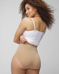 ALMOND - Seamless Ultralight Smoothing Brief | Soma
