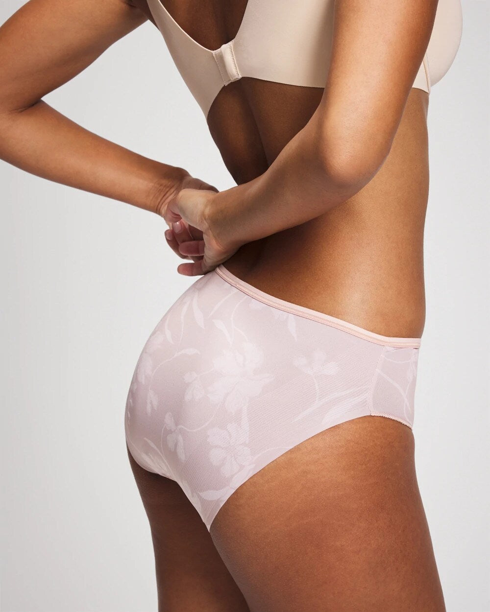 REFLECTION BLOOMS M PINK - Edge Hipster Panty | Soma