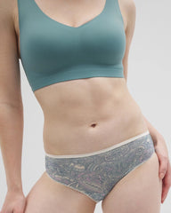GLOBAL PAISLEY M CHAMP - Edge Hipster Panty | Soma