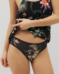 PARADISE PLUMES D M BLACK - Cheeky Hipster Panty | Soma