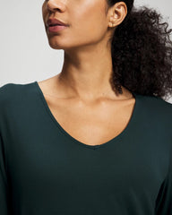 GREEN JOLIE - Classic Long Sleeve Pajama Top | Soma