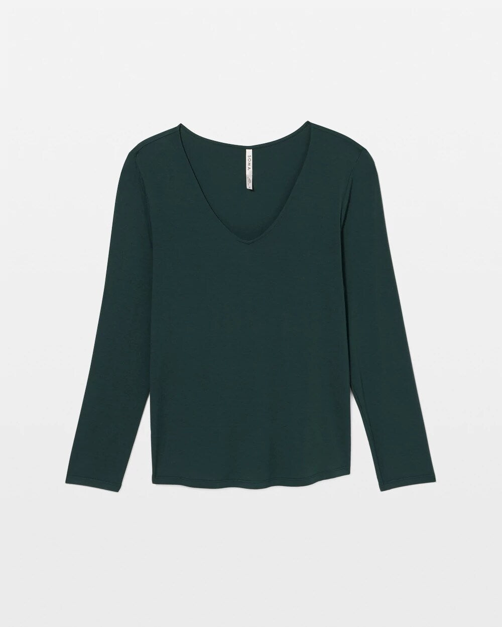 GREEN JOLIE - Classic Long Sleeve Pajama Top | Soma