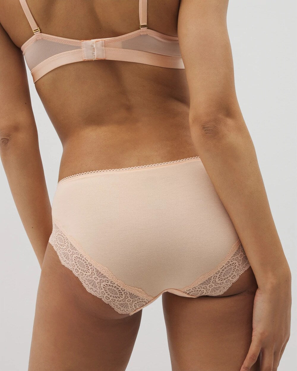 PEACH PARFAIT - Embraceable Hipster Panty Crochet Lace | Soma