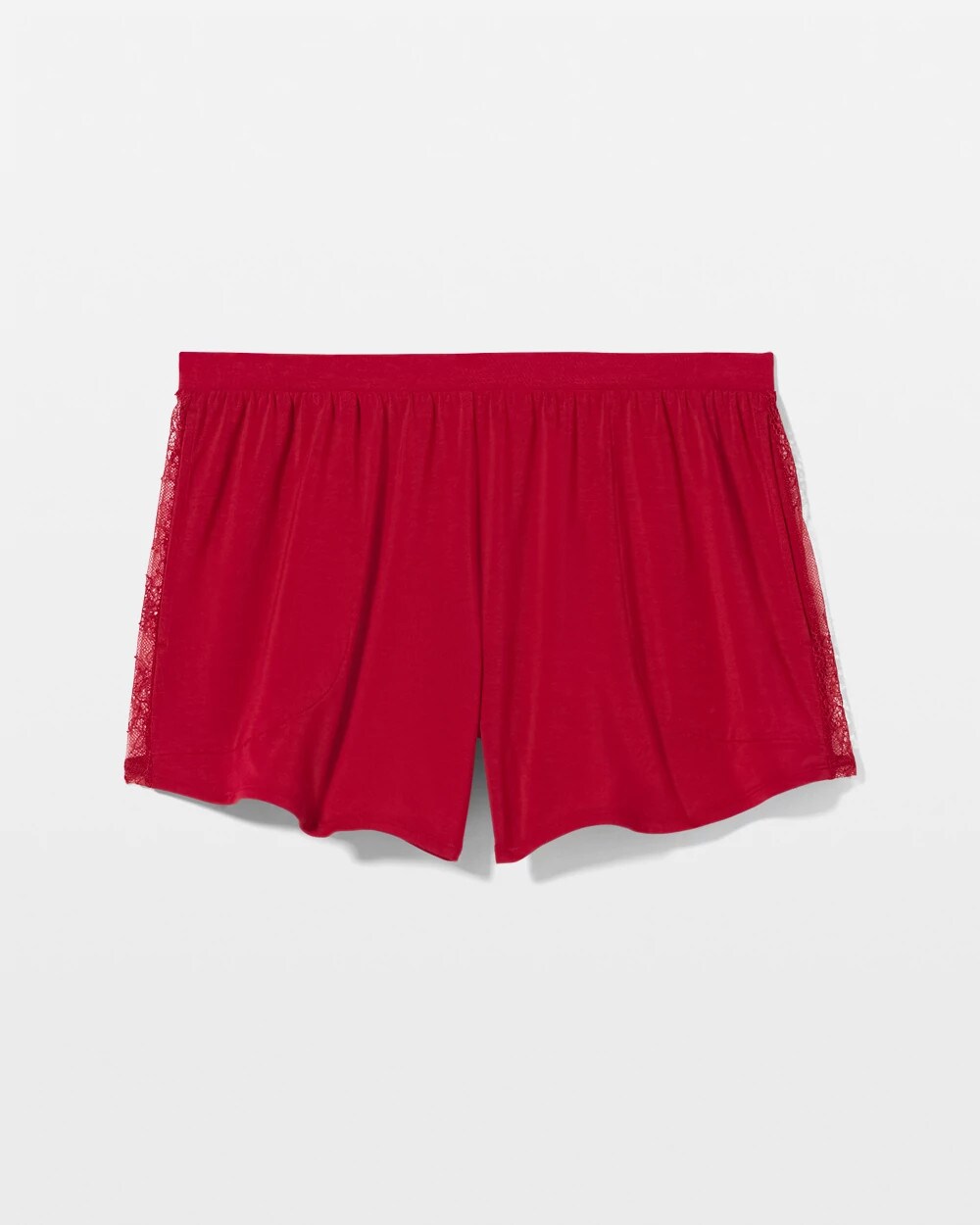 PAINT THE TOWN RED - Lace Relaxed Pajama Short | Soma