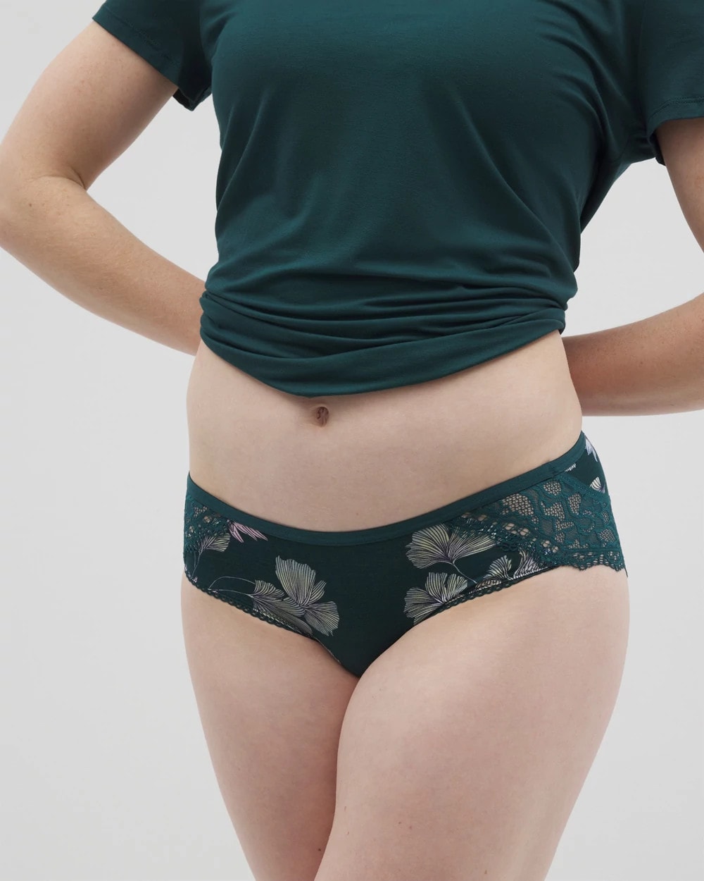 HAVEN BOTANICAL M DK SEA - Hipster Panty with Enchanting Lace | Soma