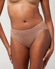 WARM SIENNA - Hipster Panty with Enchanting Lace | Soma
