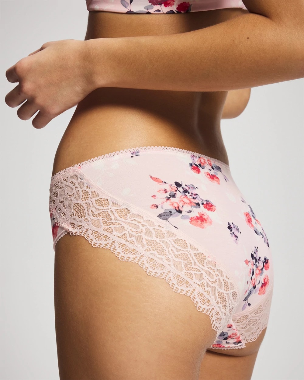 FLORAL DREAMS MINI PINK - Lace Hipster | Soma