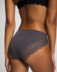 GRAY INK - Lace Hipster | Soma