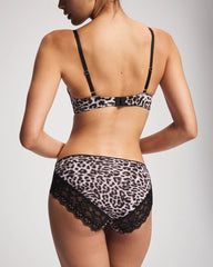 DIVINE LEOPARD MINI TAUPE - Lace Hipster | Soma