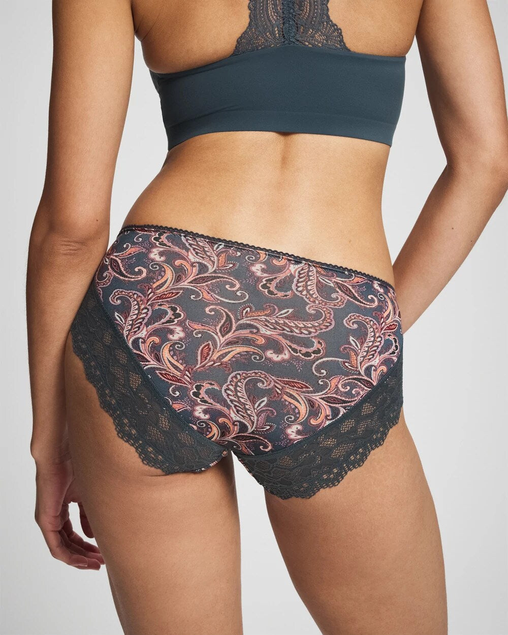IMPERIAL PAISLEY M PET - Lace Hipster | Soma