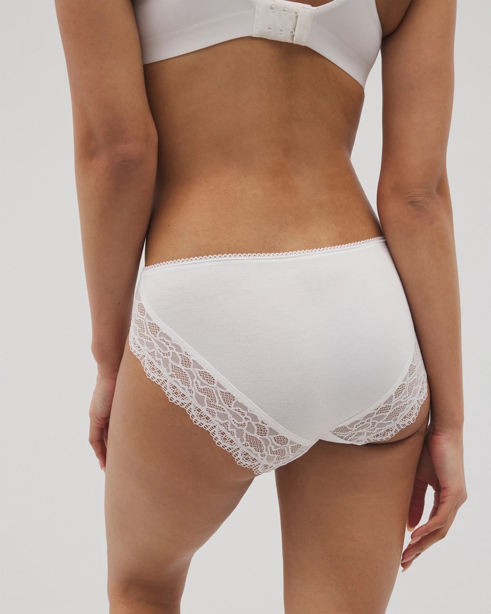 OPTIC WHITE - Lace Hipster | Soma