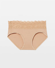 WARM AMBER - Hipster Panty with Enchanting Lace | Soma