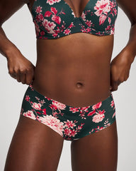 COTTAGE FLORAL MINI GREEN - Hipster Panty | Soma