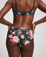 COTTAGE FLORAL MINI GREEN - Hipster Panty | Soma