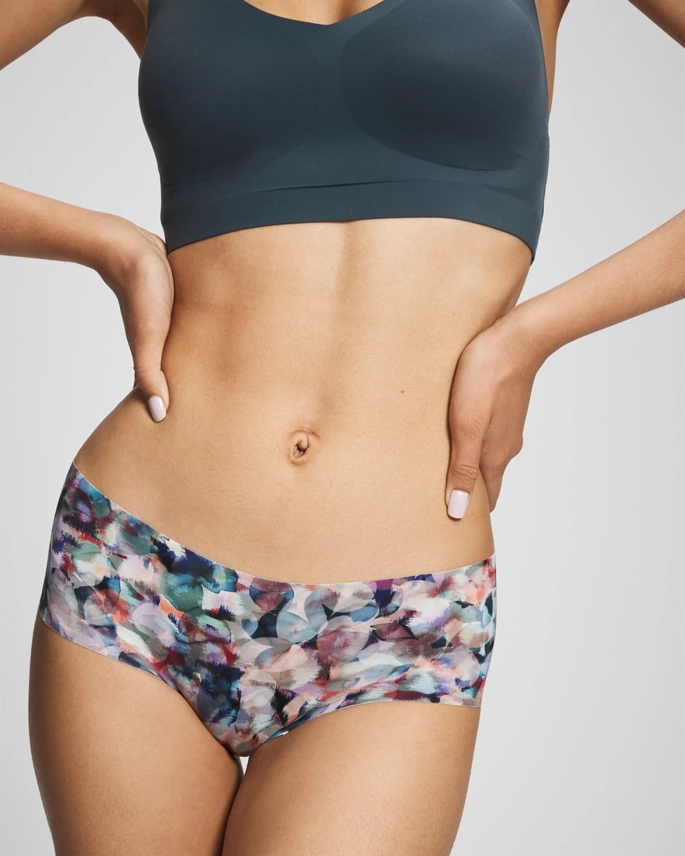 PETAL MOSAIC MINI PETROL - Hipster Panty | Soma