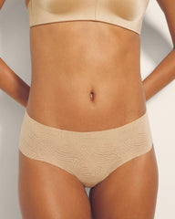 WARM AMBER - Cheeky Hipster Panty with Lace | Soma