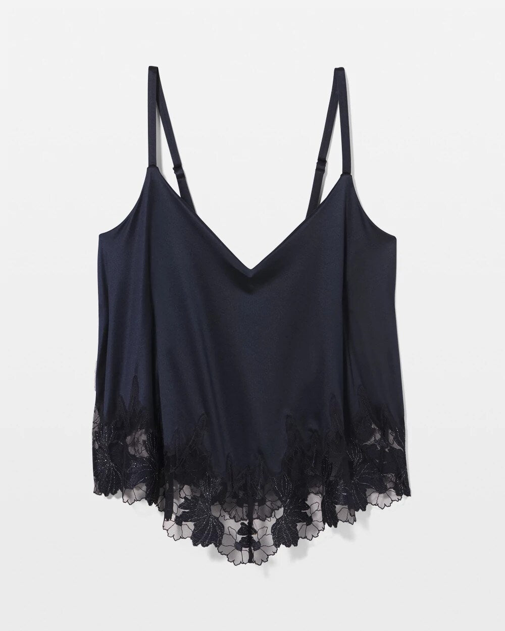 MIDNIGHT SKIES - Soma’s Sexiest Luster Knit Embroidered Pajama Cami | Soma