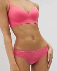 CAMELLIA ROSE - Soma Hipster Panty with Stretch Lace | Soma