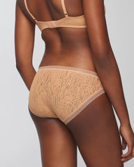CREME BRULEE - Soma Hipster Panty with Stretch Lace | Soma