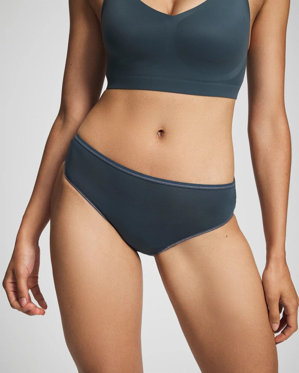 PETROL - Lace Back Hipster Panty | Soma