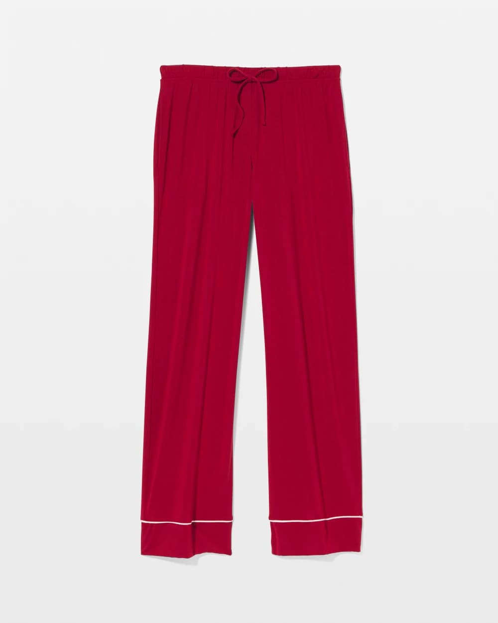 PAINT THE TOWN RED - Pajama Pant w/ Cuff and Piping | Soma