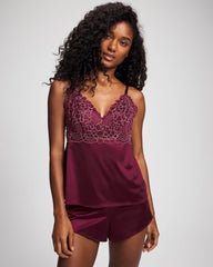 VELVET PLUM - Lace Pajama Cami | Soma