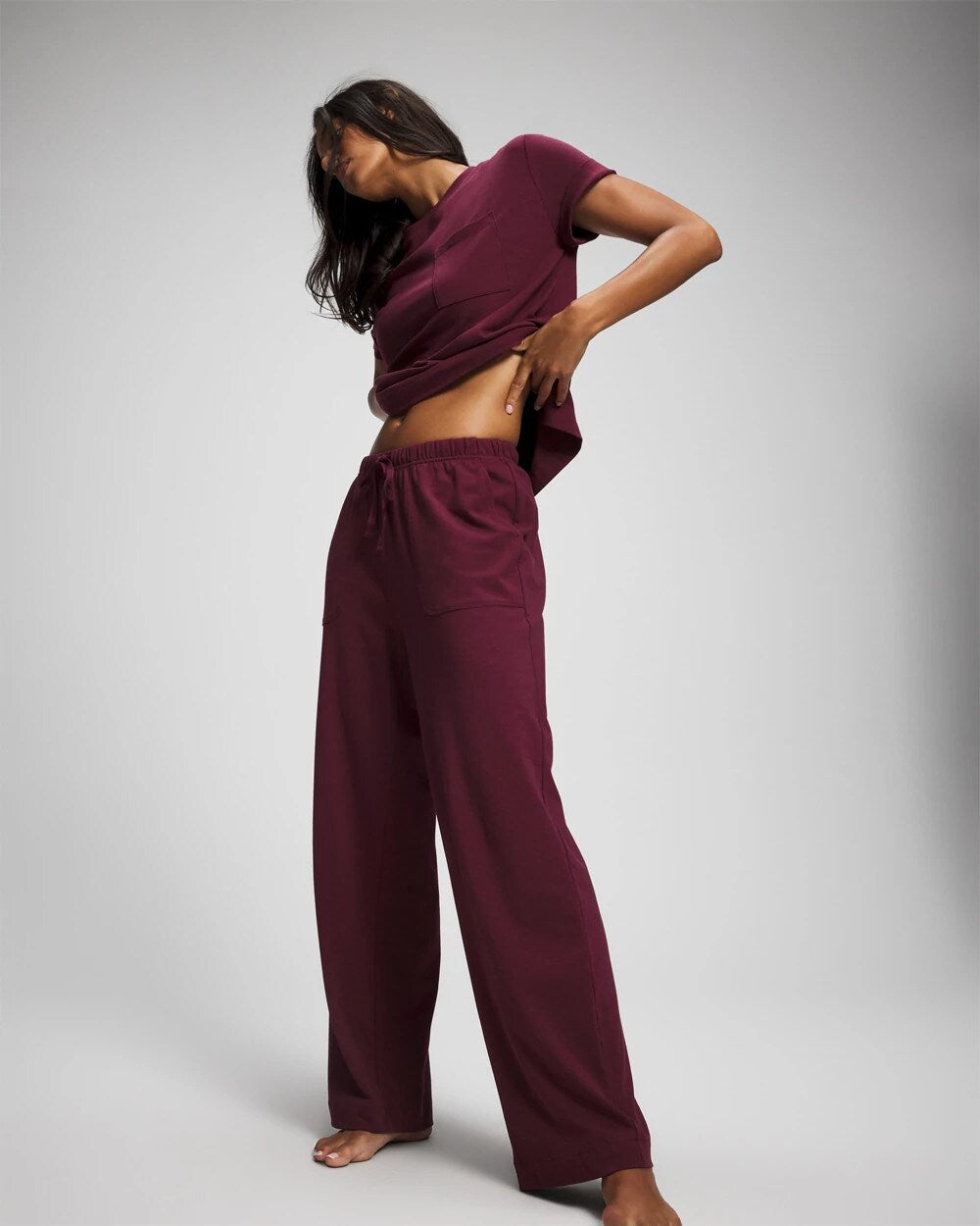 VELVET PLUM - Pajama Pants | Soma