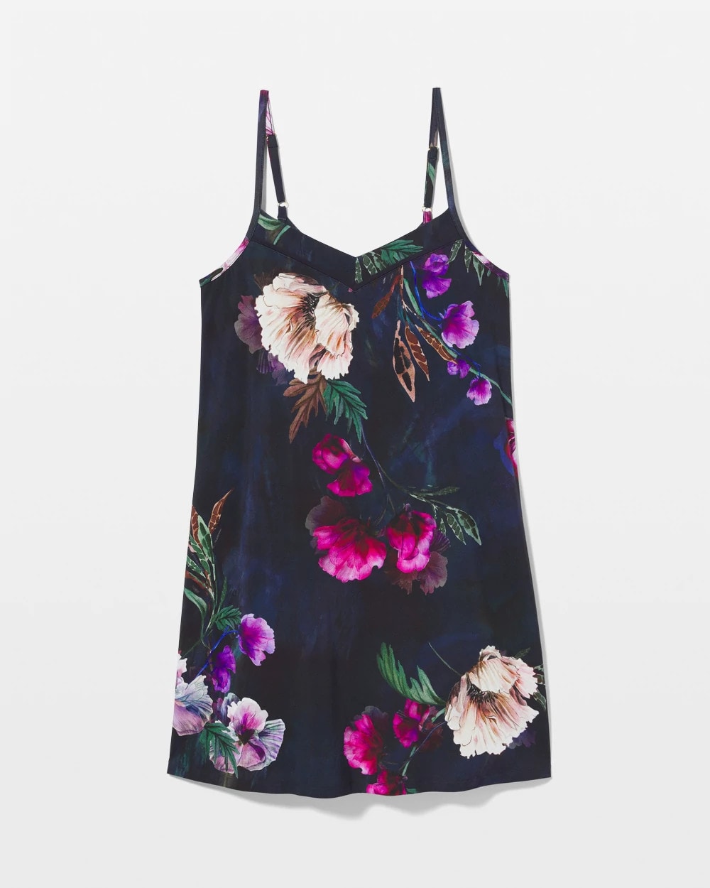 FLEUR EVER DRAMA NAVY - Chemise with Piping | Soma